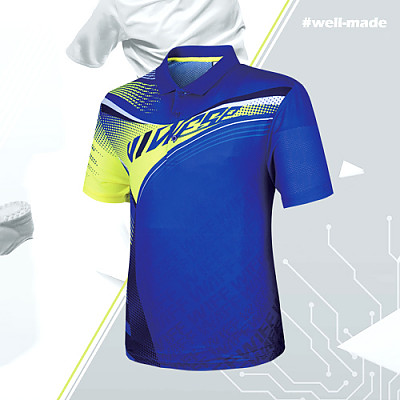WIFFWAFF Sports Polo T-Shirt KT50370 (BLUE)