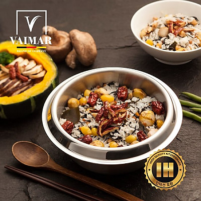 Vaimar Hidden Chef IH Stainless Steel 3-Layered Cauldron 22 cm