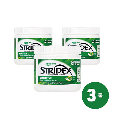 Stridex Sensitive 55 Count(3EA)